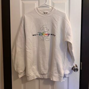 Vintage Disney World Embroidered Sweatshirt